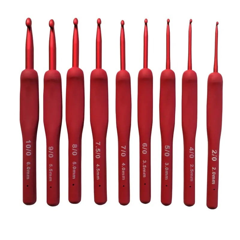 9 PCS 2MM – 6MM Hand Craft DIY Crochet Hook Set – PERSKEPIT